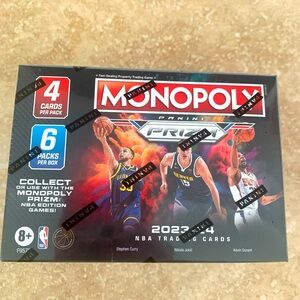 Panini Prizm monopoly nba trading cards